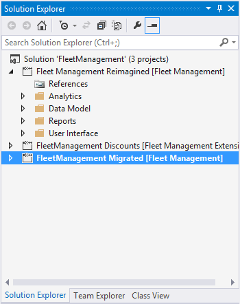 Dynamics 365 Finance X++ Development - Solutions Explorer